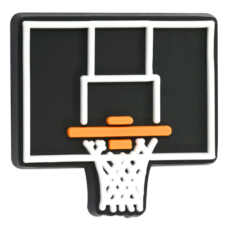 Basketball Series Silicone Focus Beads