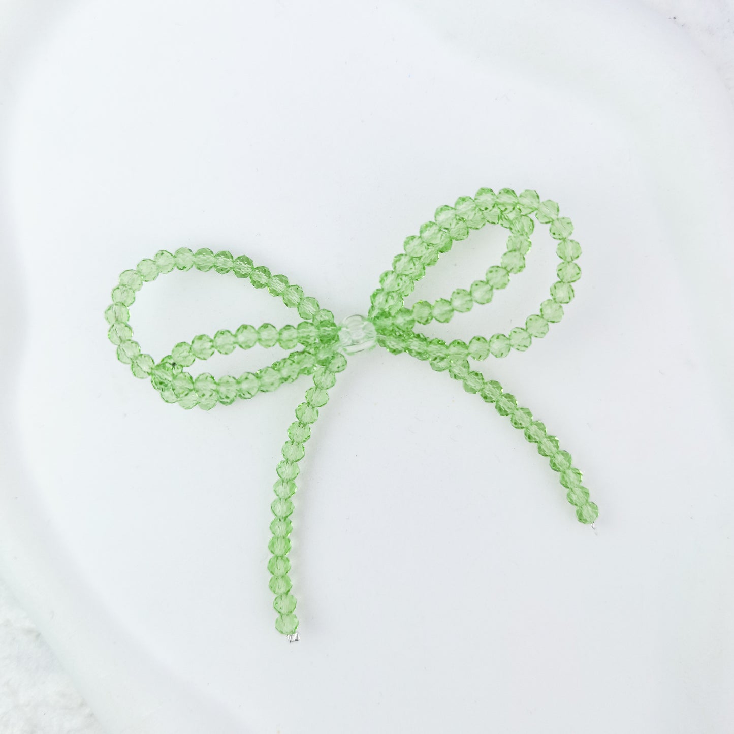 Bling Gorgeous Double-Layer Crystal Pen-Through Bowknot