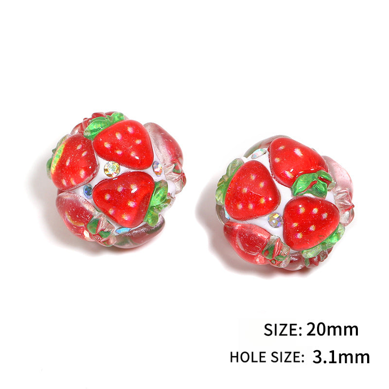 Fruit Beaded Fashion Heavy Craft Beads