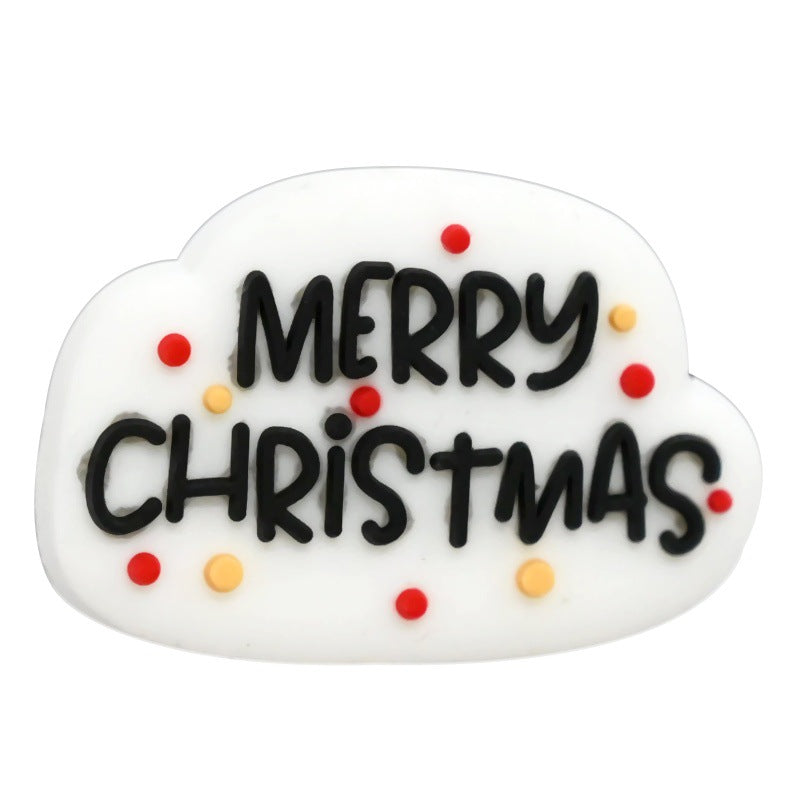 High-Value Christmas Series Silicone Focal Beads Silicone Focal Beads