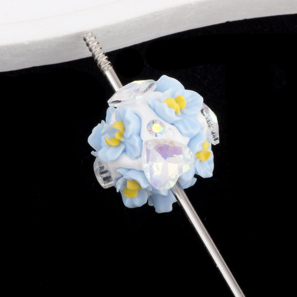 Zircon Flower Cluster Ball Flower Ball Diamond Ball