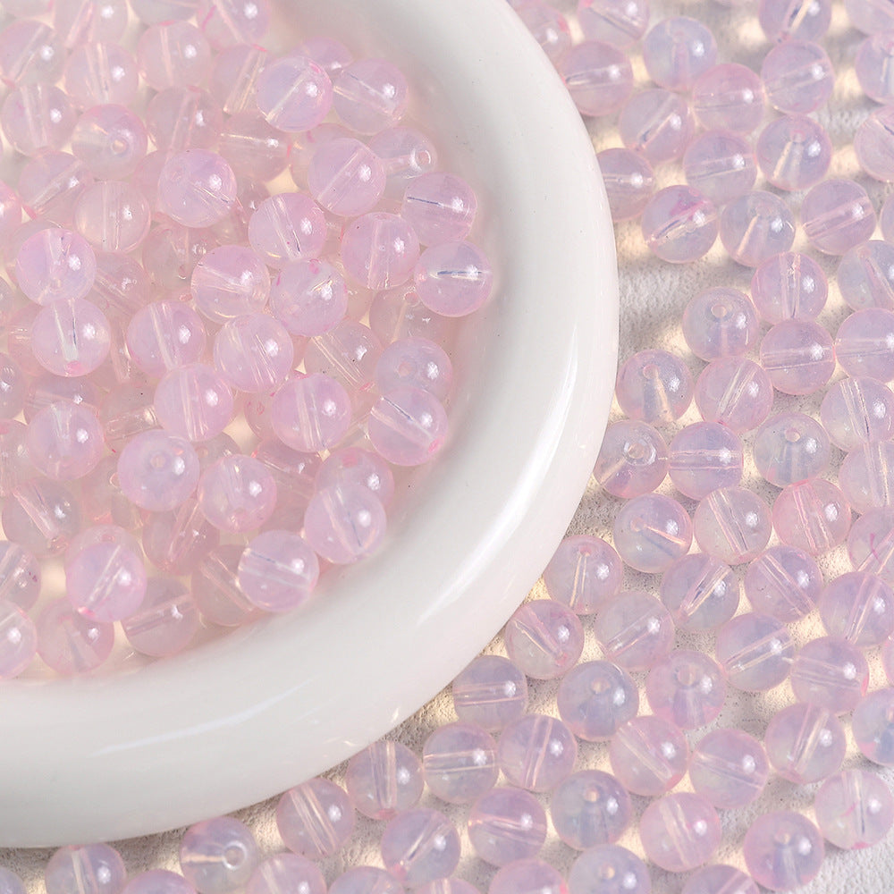 10mm Jade Fragment Glass Beads