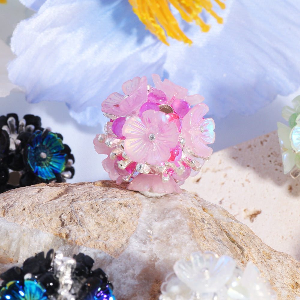 Alloy Flower Beads