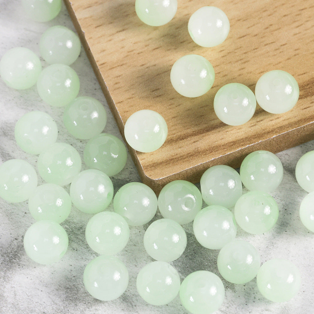 New Chinese Ancient Style Colored Glaze glass beadable beads