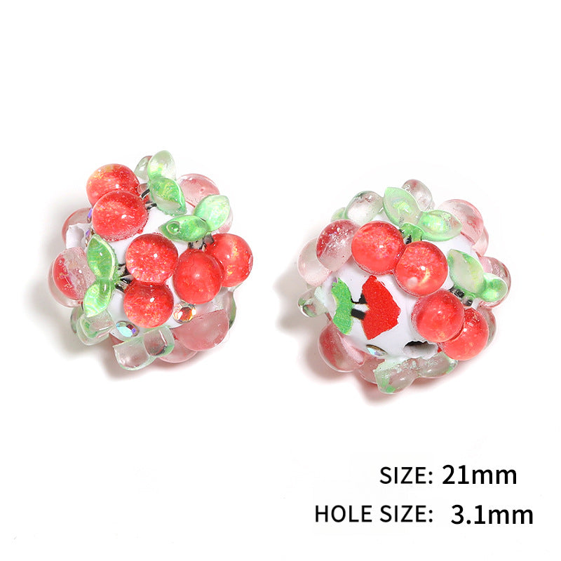 Fruit Beaded Fashion Heavy Craft Beads
