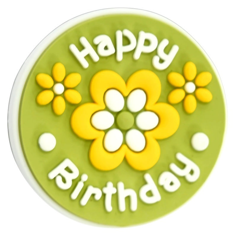 Birthday Party Decoration Silicone Focus Beads