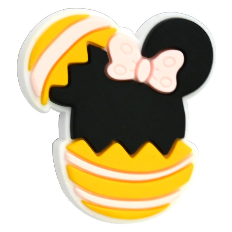 Cute Mickey Head Fun Cartoon Silicone Focus Beads