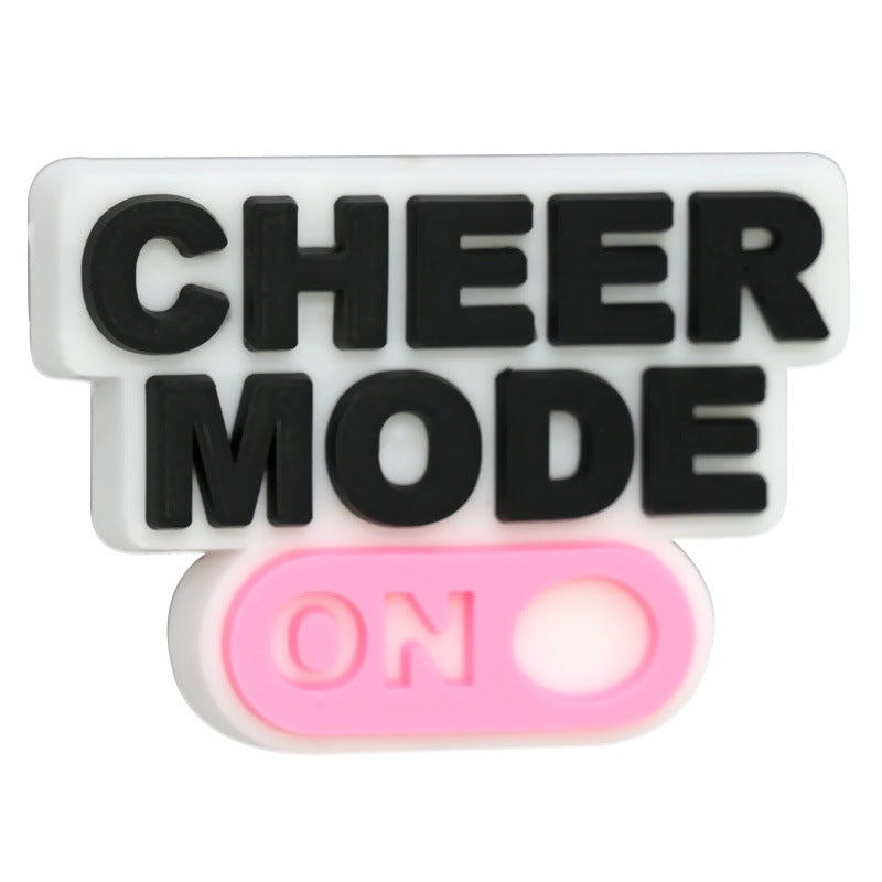 Cheerleading Series Silicone Focus Beads