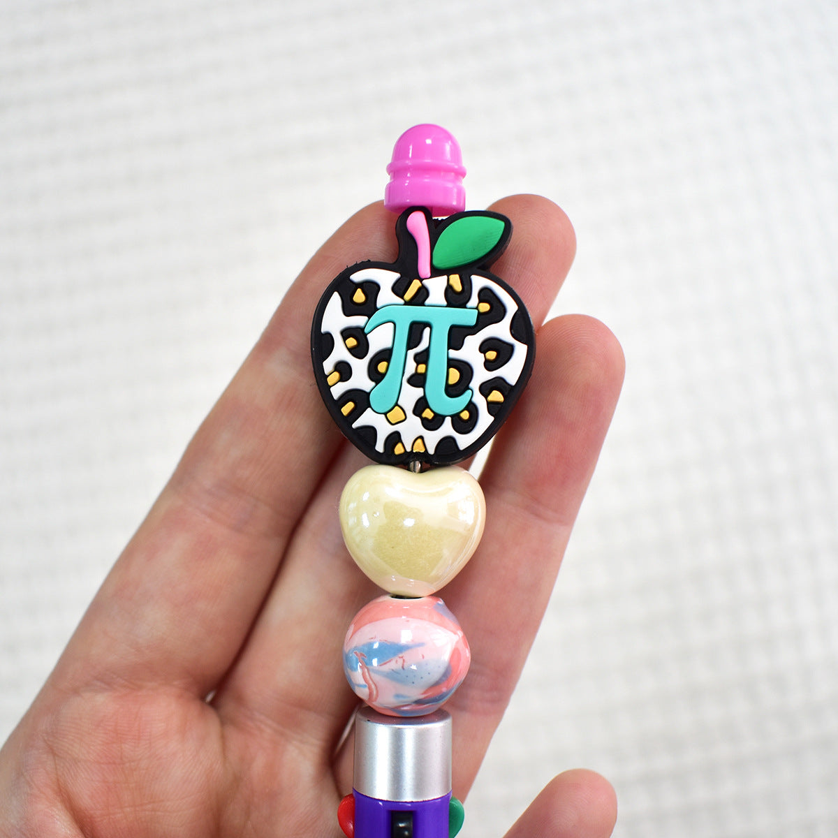 Back-to-School Student Stationery Series Silicone Focal Beads