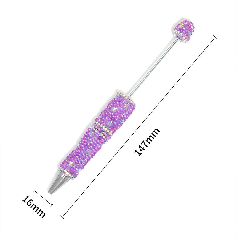 Luminous Full Diamond Beaded Pen