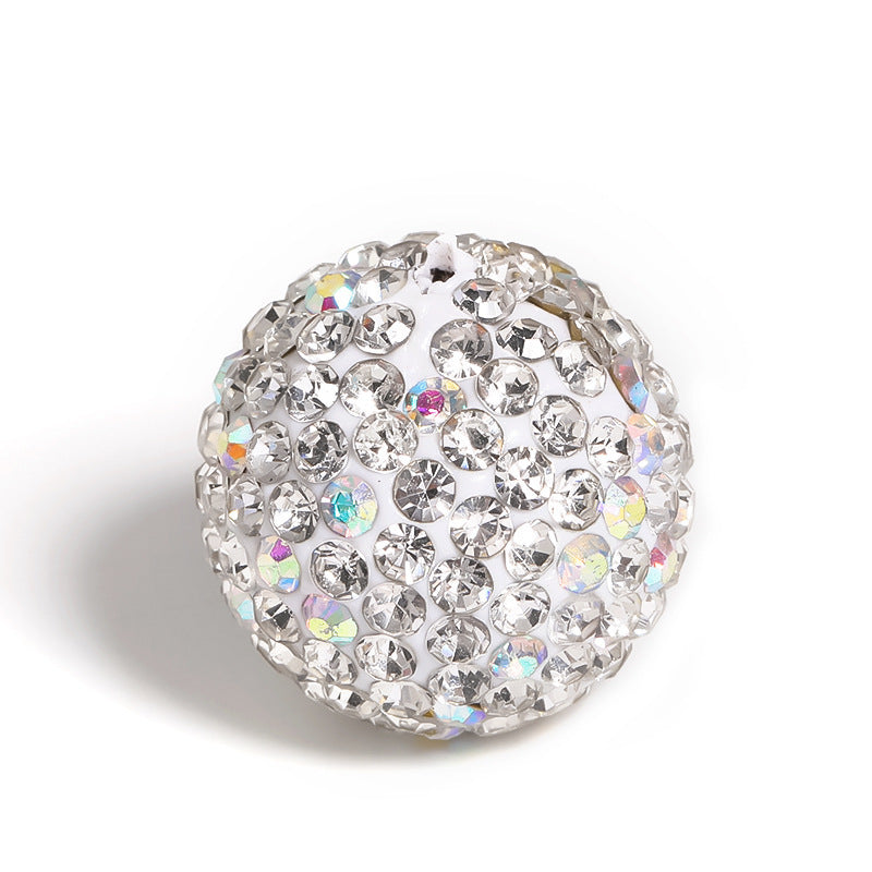 Clay Gypsophila Drill Ball Colorful Rhinestone Beads