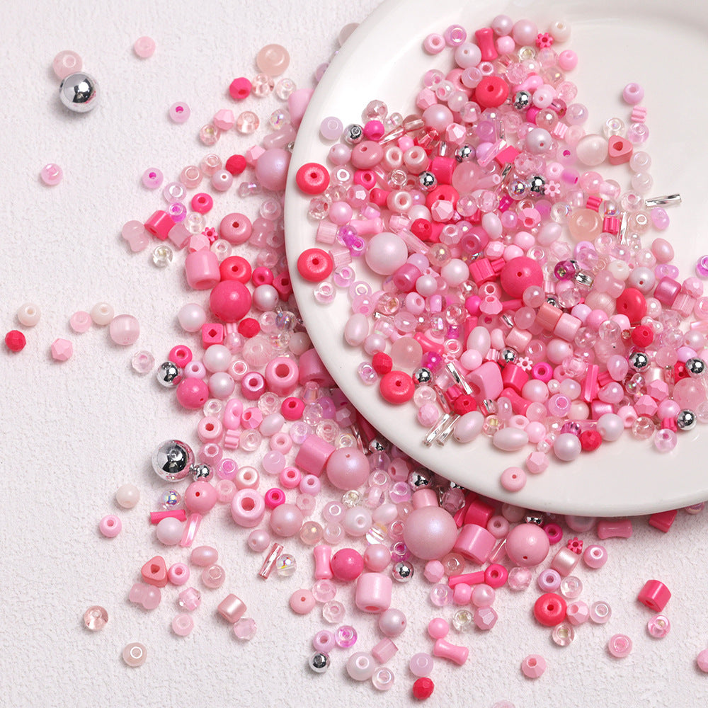 3-8mm Color Mixing Fresh Color Glass Beads