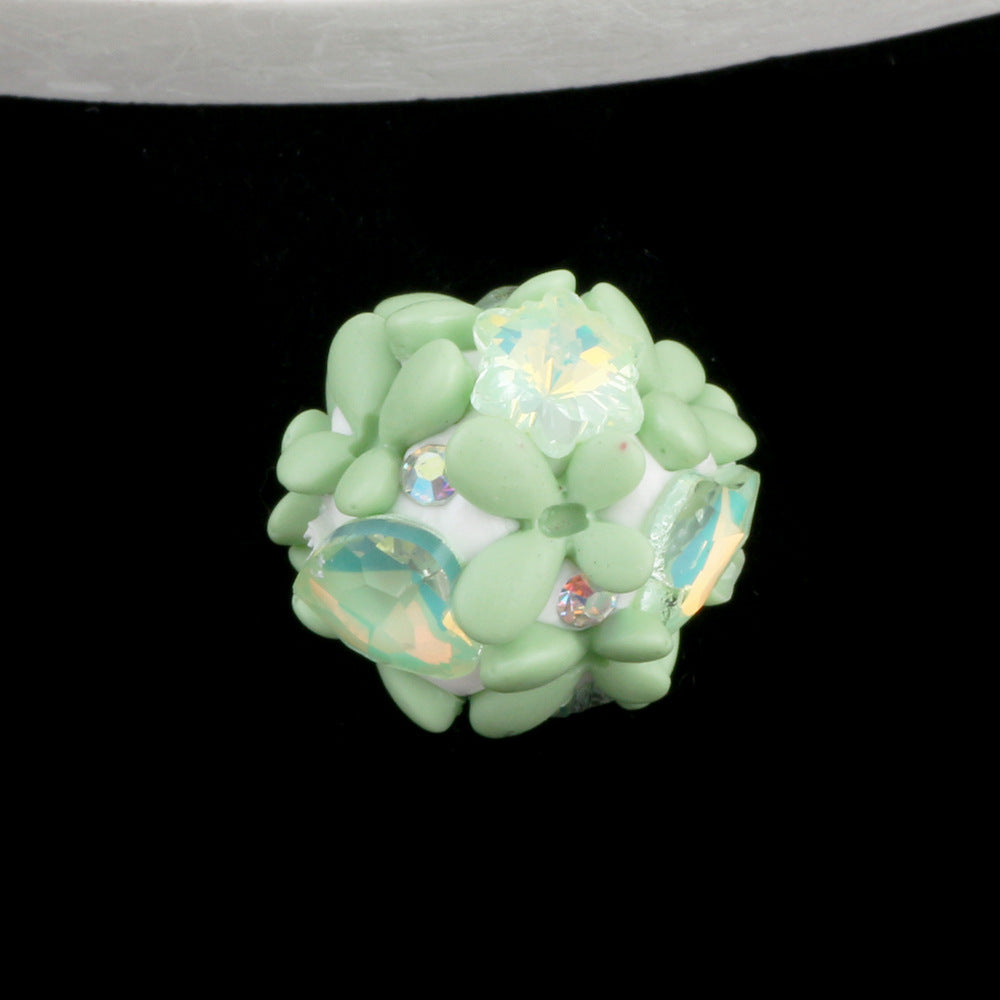 Zircon Butterfly Flower Cluster Ball Diamond Ball