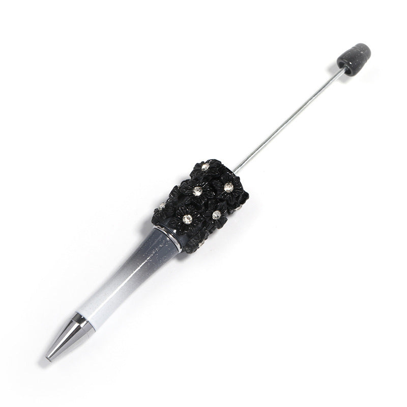 Colorful Flower Full Diamond Beaded Pen
