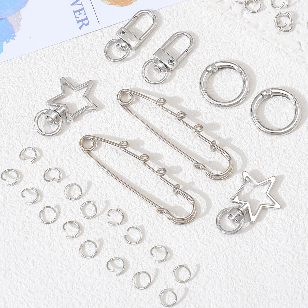 Electroplated Zinc Alloy Small Door Latch Alloy Silver Paint