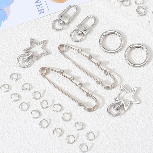 Electroplated Zinc Alloy Small Door Latch Alloy Silver Paint