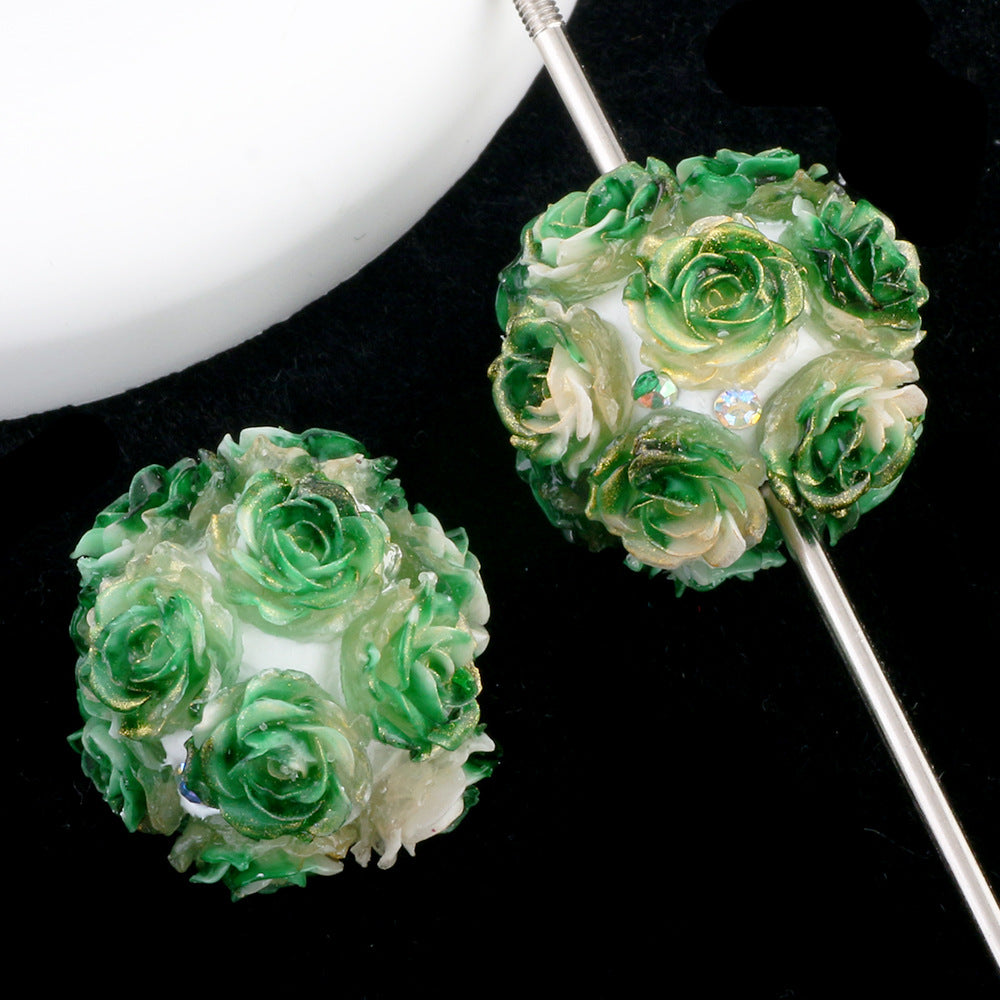 Luminous Artificial Rose Ball