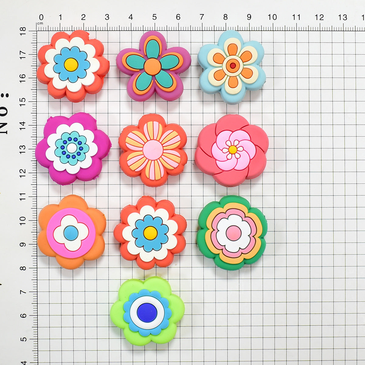 High-Value Flower Series Silicone Focus Beads
