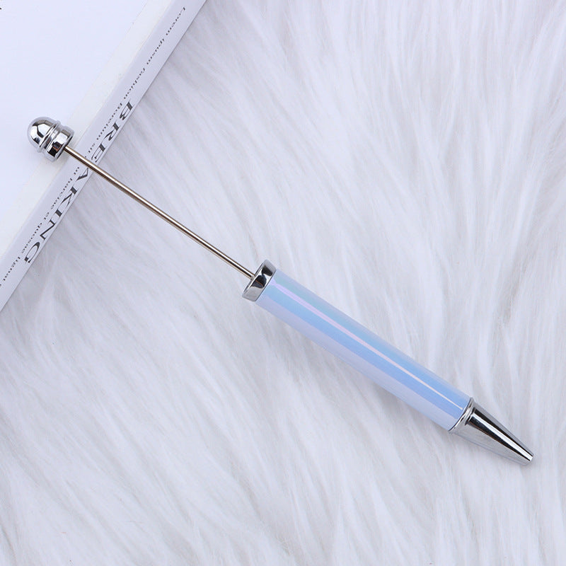 Colorful Electroplated Beaded Pen