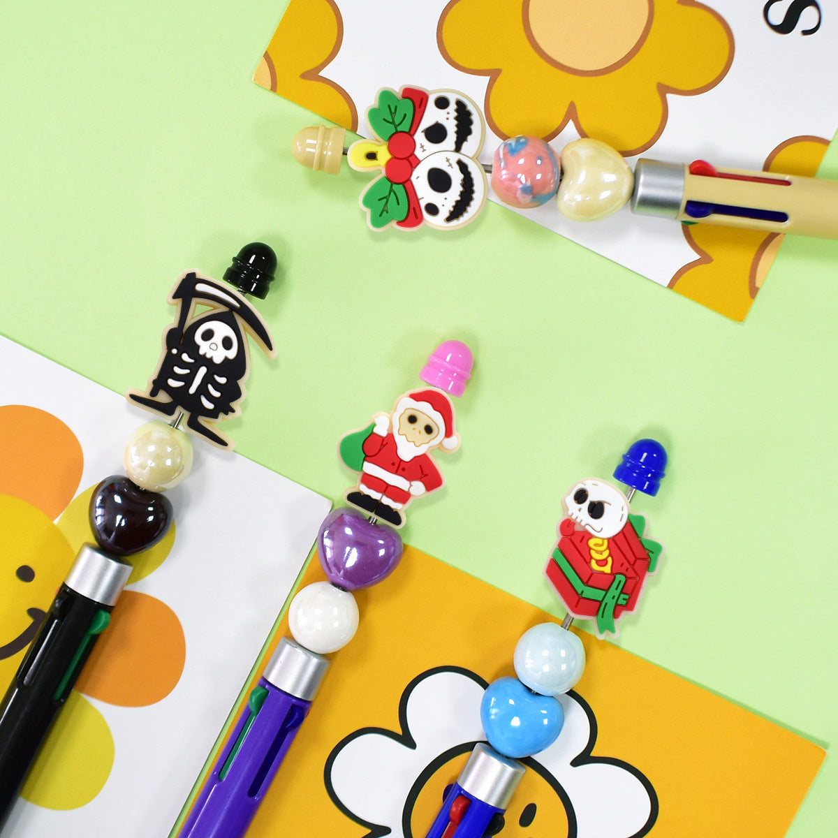 Halloween Cartoon Accessories Silicone Focal Beads Silicone Focal Beads