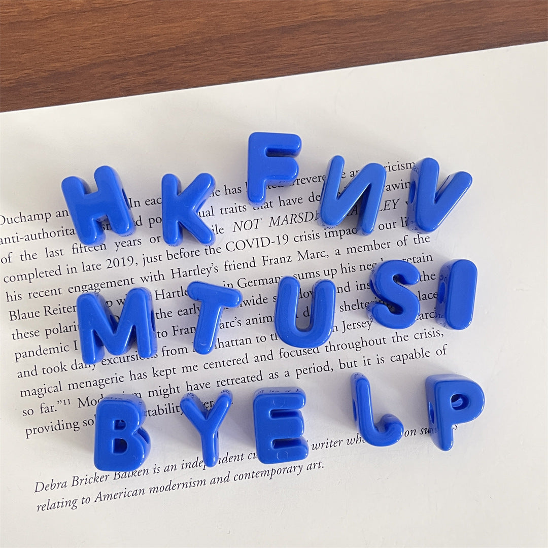 Large Acrylic Letter Beads