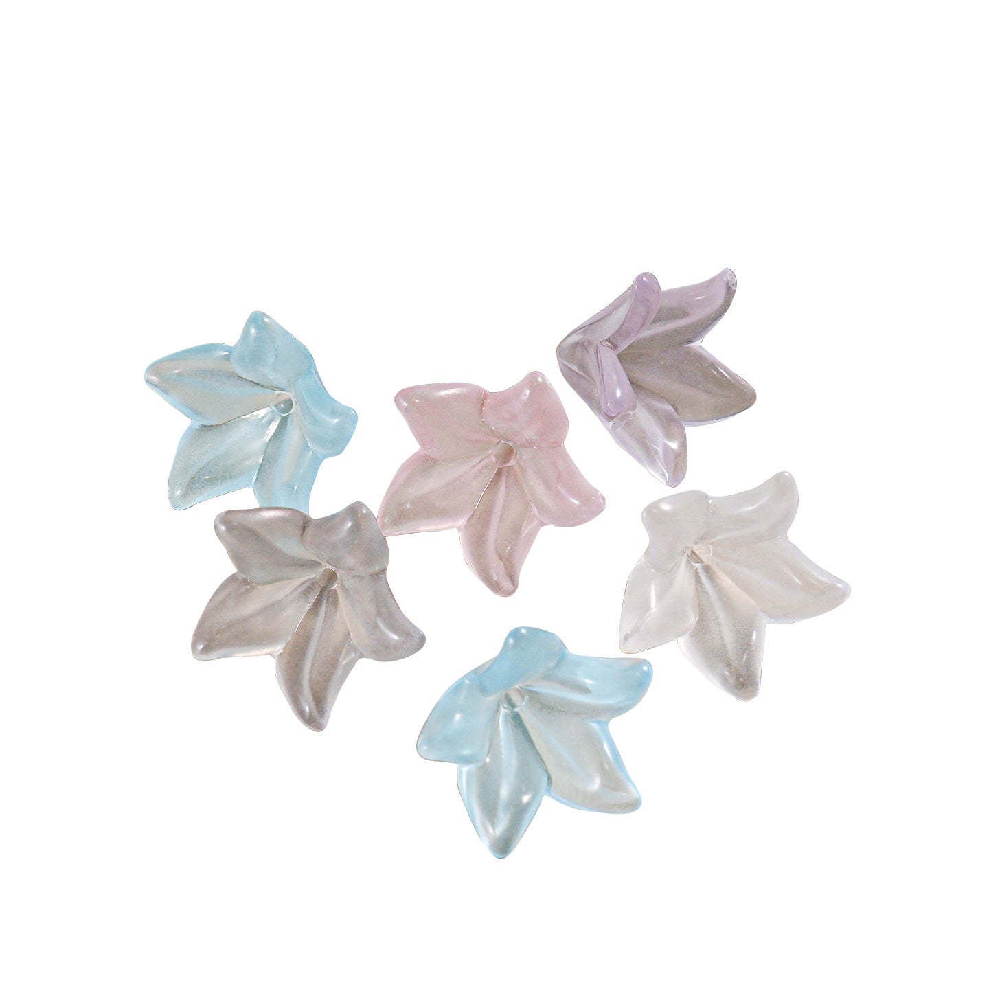 Acrylic Transparent Perfume Lily Flowers
