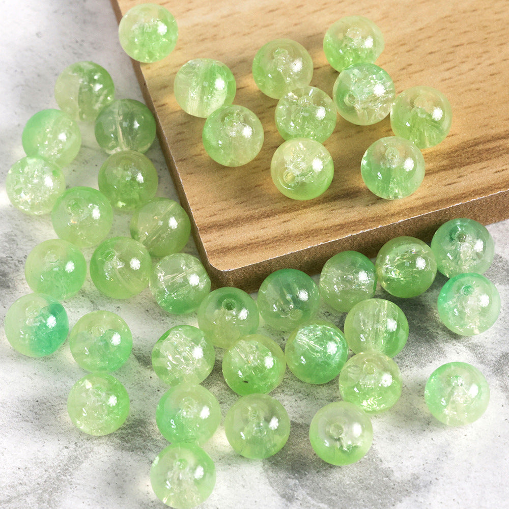 New Chinese Ancient Style Colored Glaze glass beadable beads
