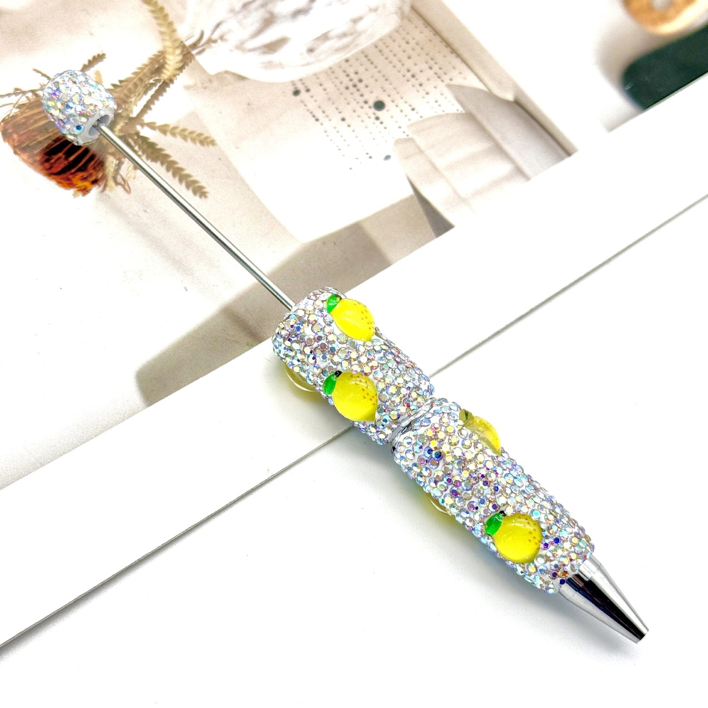 Fruit Full Drill Beaded Pen