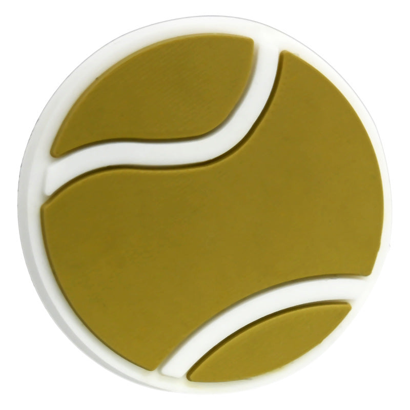 Ball Sports Series Silicone Focal Beads