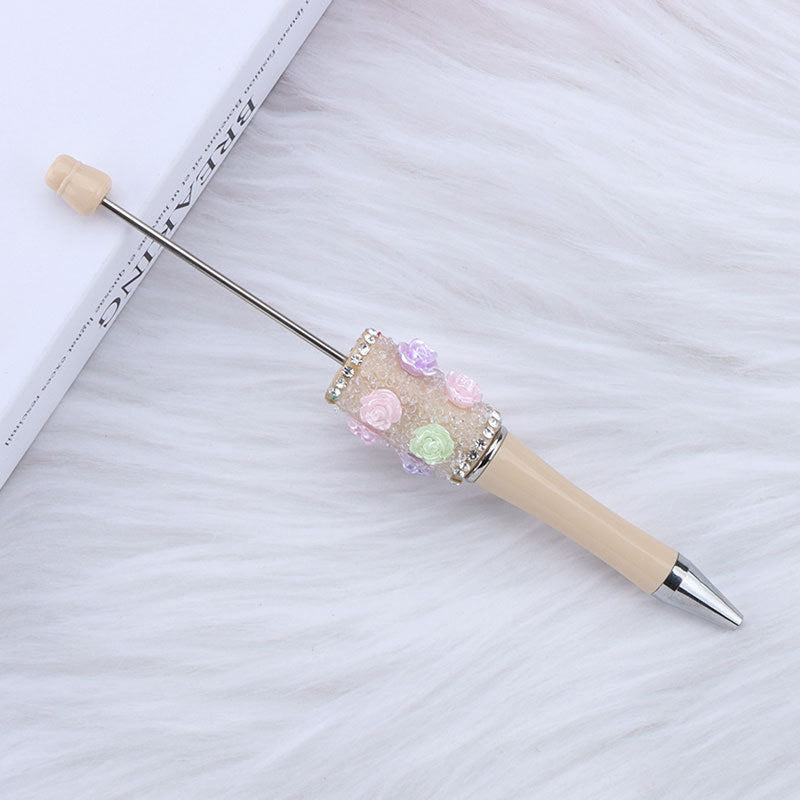 Sugar Flower Beaded Pen