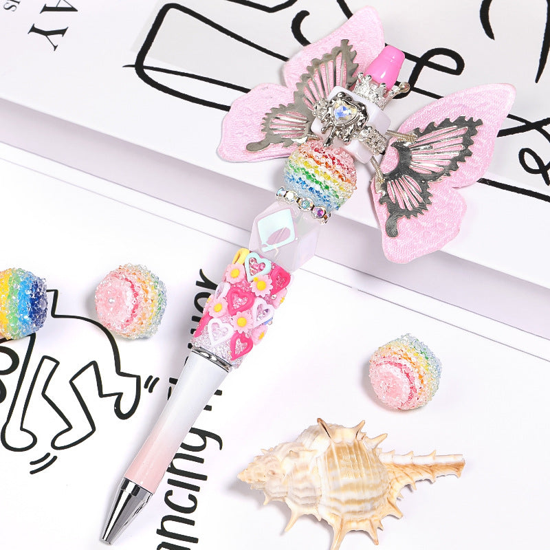 Rainbow Striped Sugar Pearls