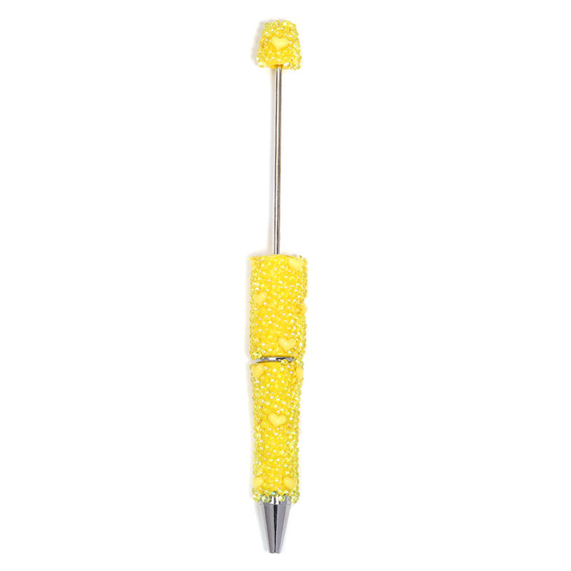 Creative Heart Bubble Beaded Pen