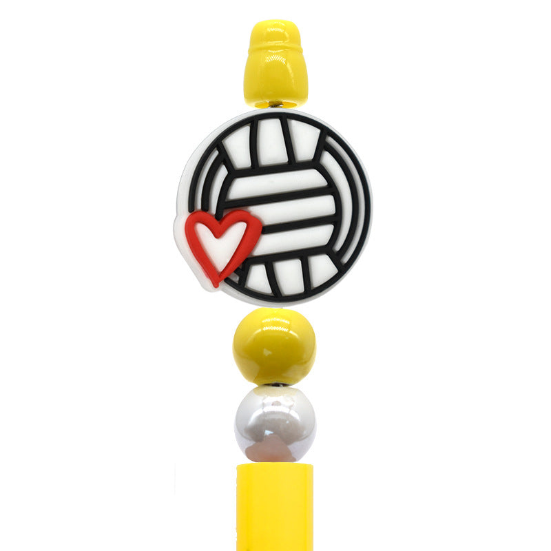 Cartoon Ball Series Silicone Focus Beads Silicone Focus Beads