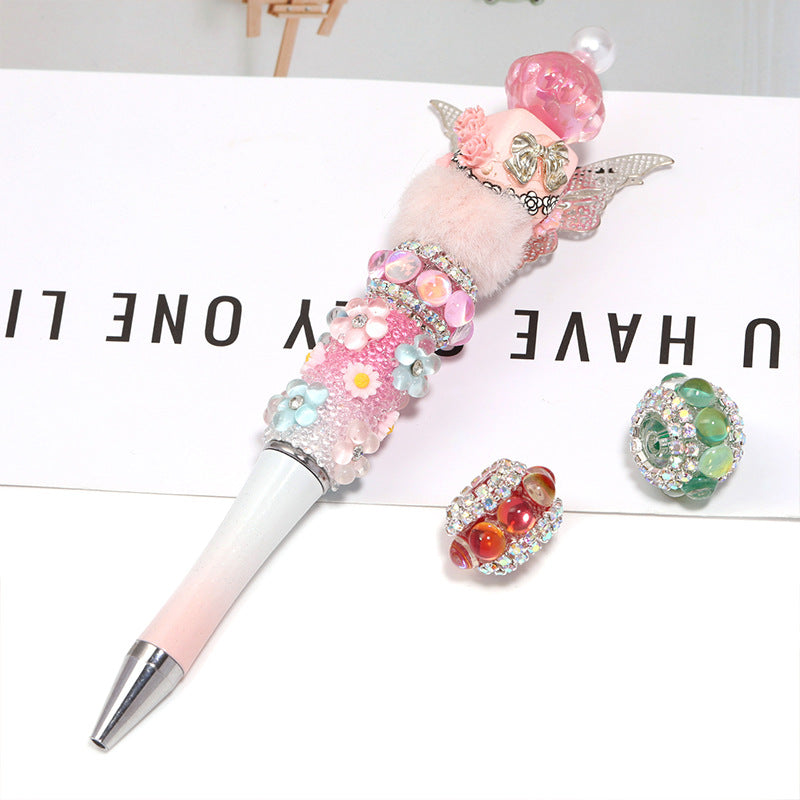 Full-Diamond Glass Mermaid Diamond Ball Fancy Beads