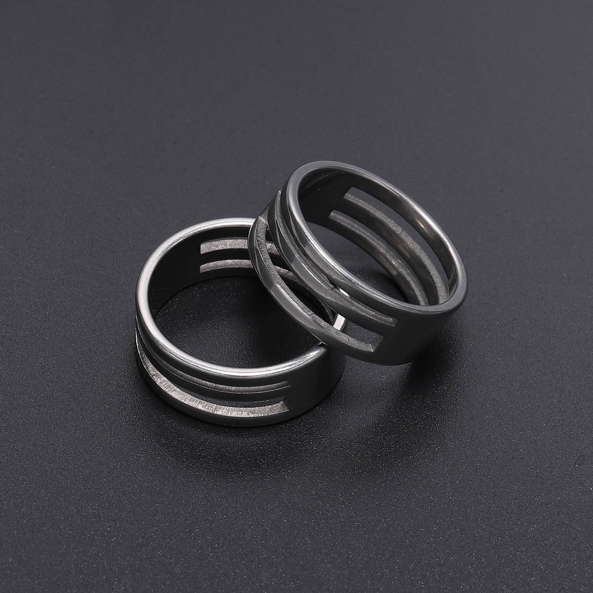 Stainless steel open ring Jewelry Making Repair Supplies