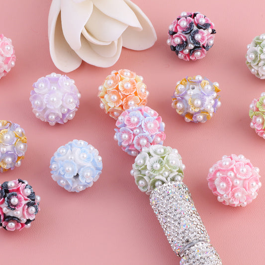 Luminous Five-Petal Flower Pearl Flower Heart Flower Ball