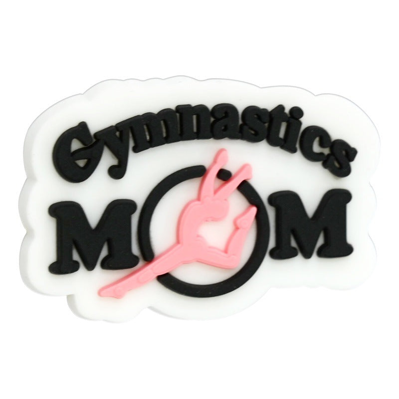 Gymnastics Series Silicone Focal Beads