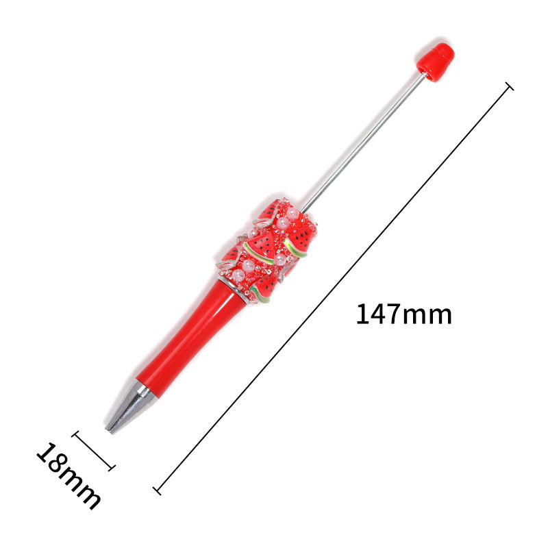 Creative Fruit Beaded Pen