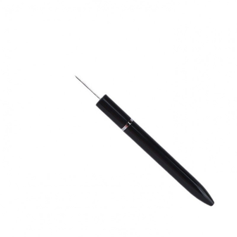 Long Fluffy Beaded Pen Ins Macaron Color Fluffy Rotating Ballpoint Pen