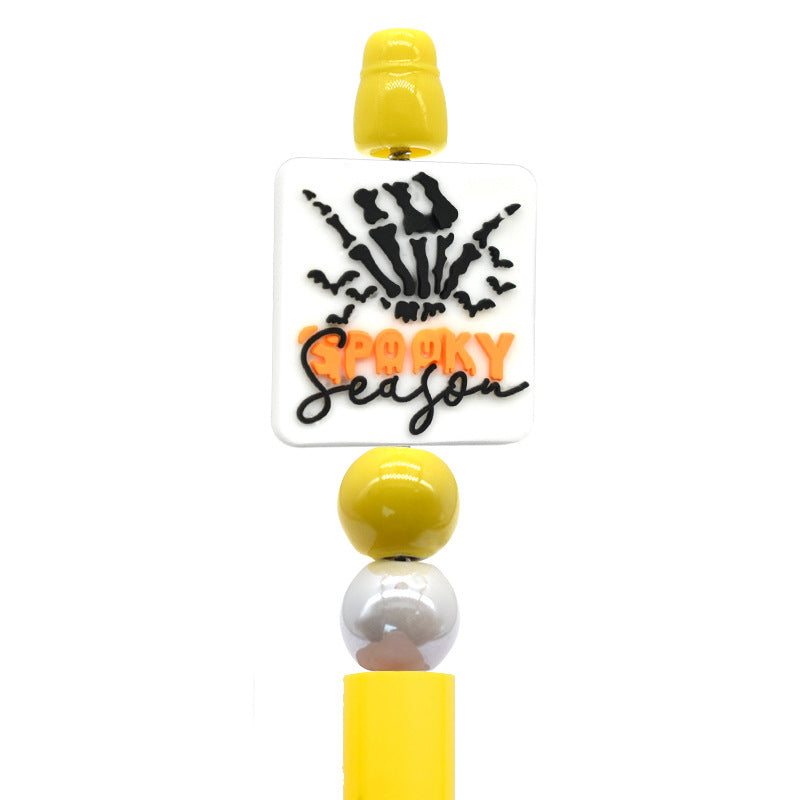 Halloween Cartoon Series Silicone Focus Beads Silicone Focus Beads