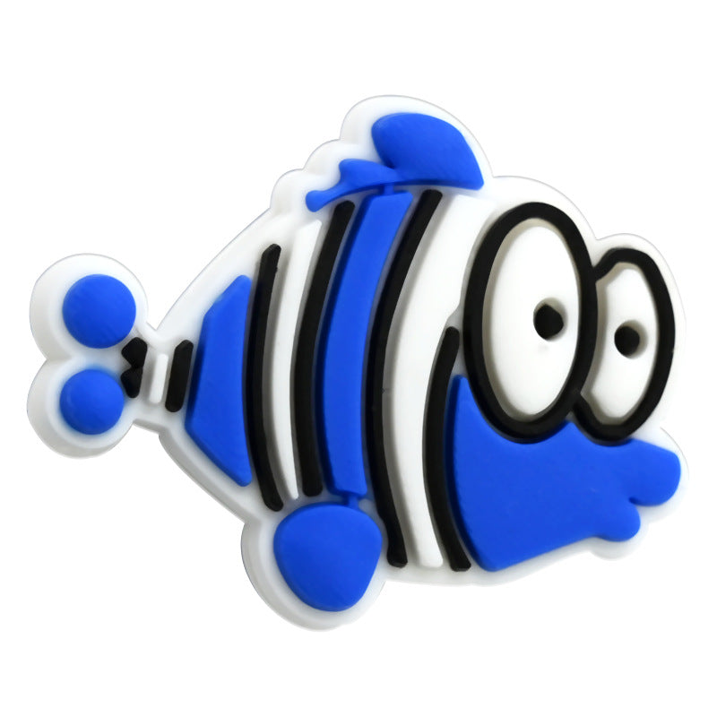 Cute Cartoon Ocean World Series Silicone Focus Beads Silicone Focus Beads