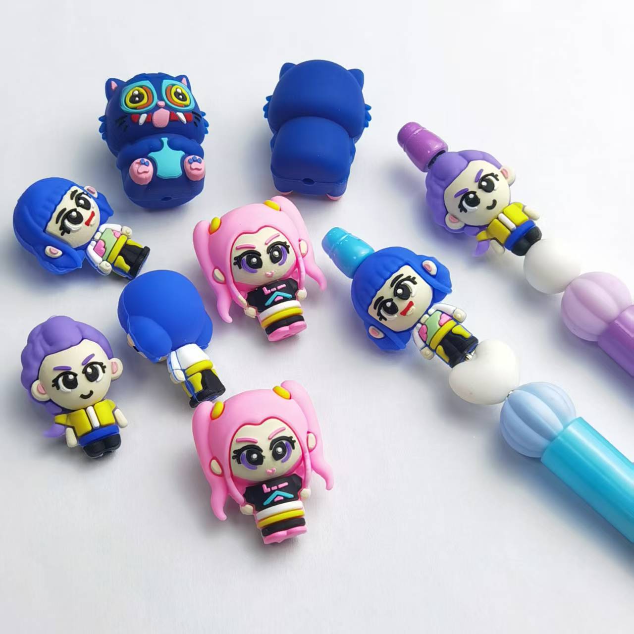 Demon Slayer Silicone Beads