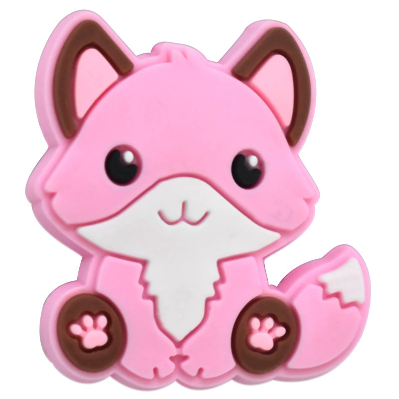 Cute Animal Series Silicone Focal Beads Silicone Focal Beads