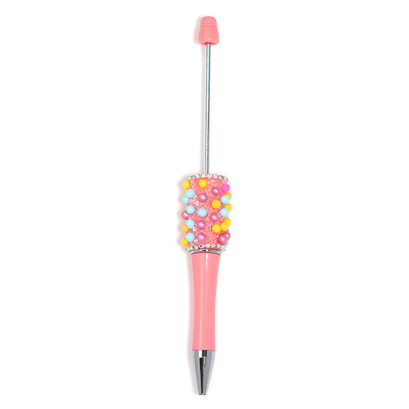 Colorful Stringed Pearls Pen