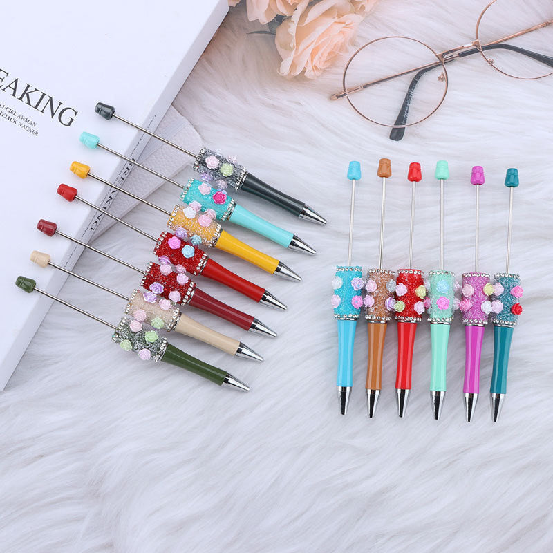 Sugar Flower Beaded Pen
