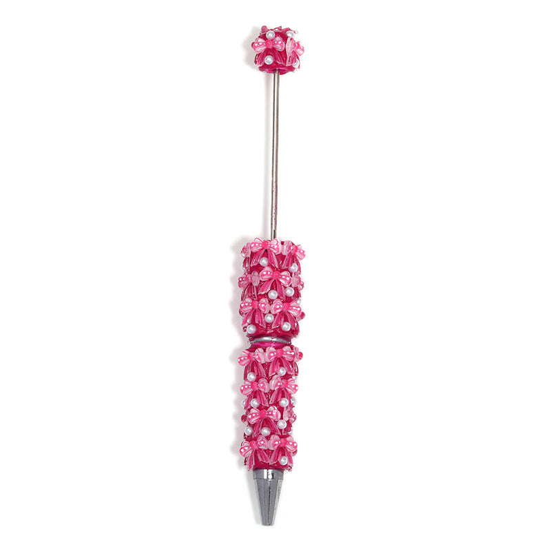 Colorful Bow Tie Beadable Pen