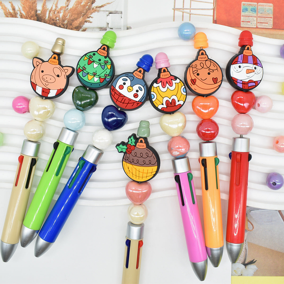 Christmas Series Silicone Focal Beads
