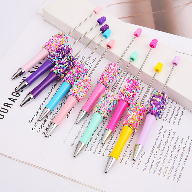 Rainbow Candy Beaded Pen