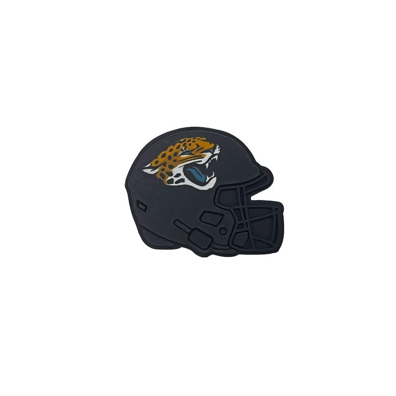 NFL Team Silicone Focal Beads American Football