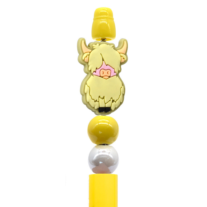 Cartoon Animal Series Silicone Focus Beads Silicone Focus Beads